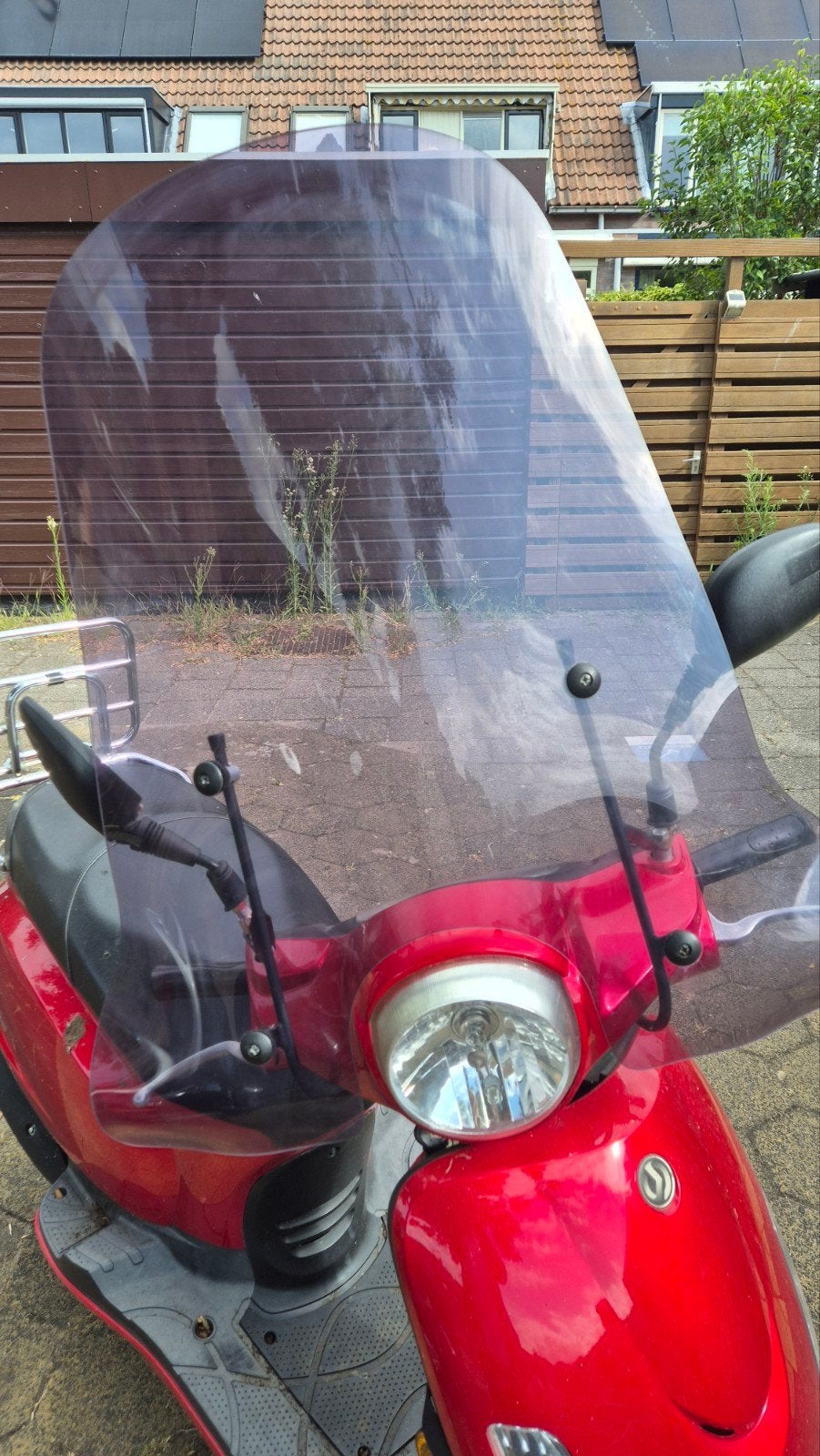Windscherm scooter, Ophalen of Verzenden, Gebruikt, Overige typen