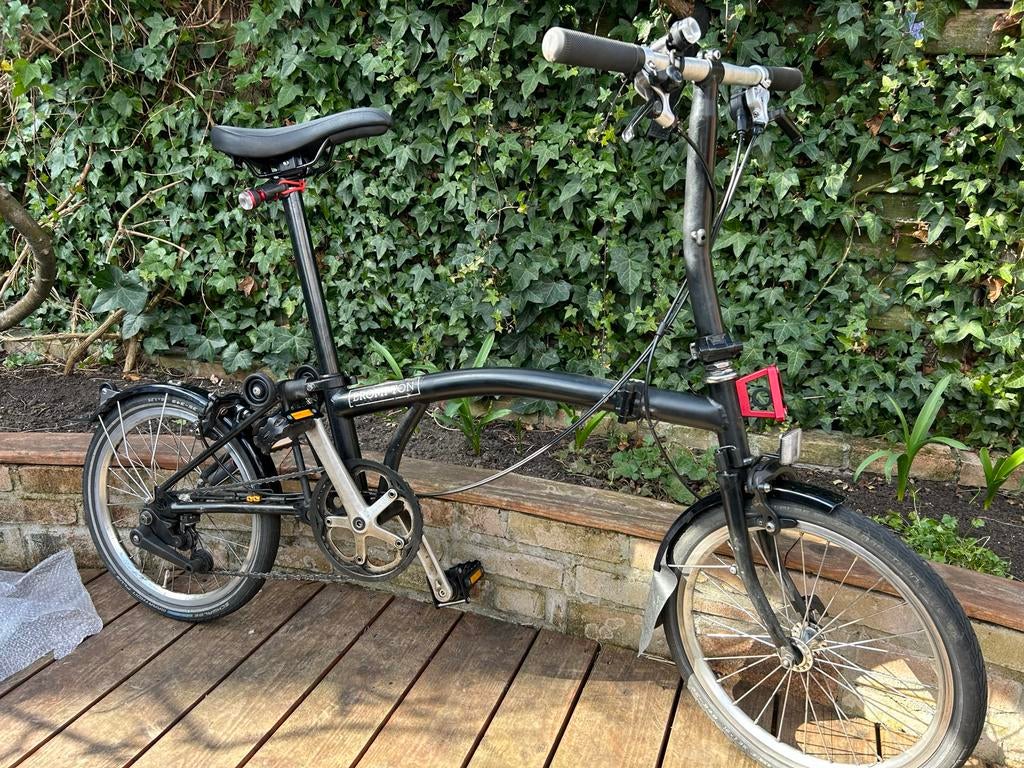 Brompton vouwfiets - Ideaal voor woon-werkverkeer, Brompton, 16 tot 18 inch, Versnellingen, Ophalen of Verzenden