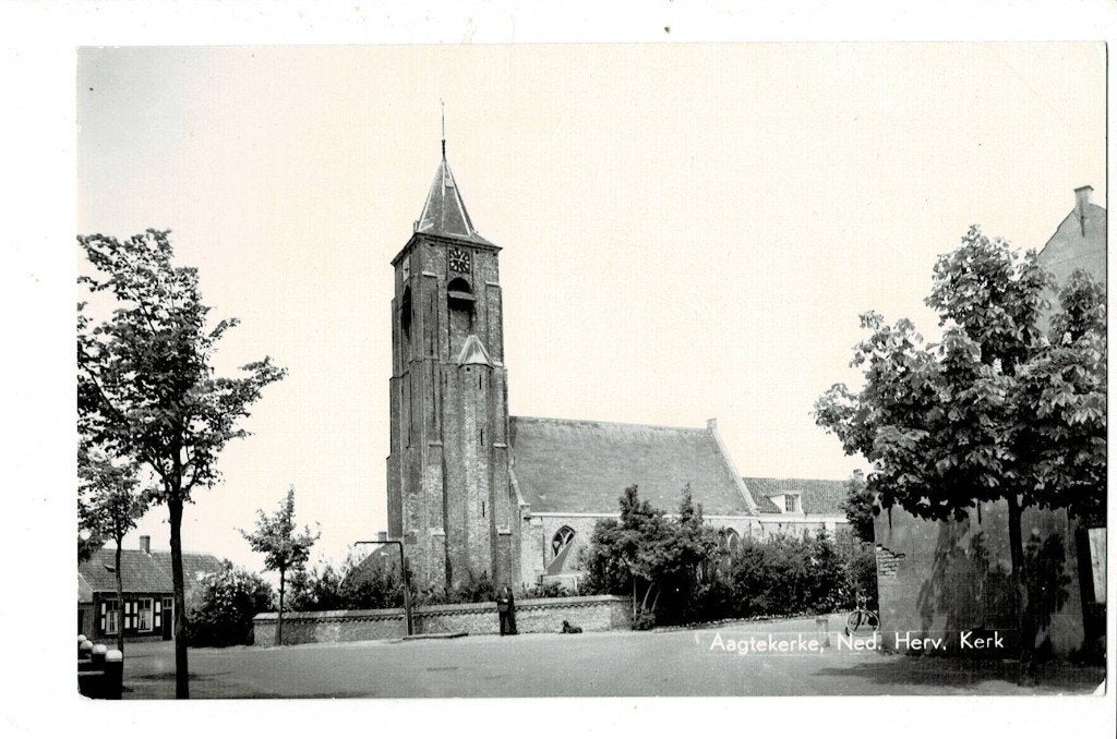 Aagtekerke, Kerk, Ophalen of Verzenden, Ongelopen, Zeeland