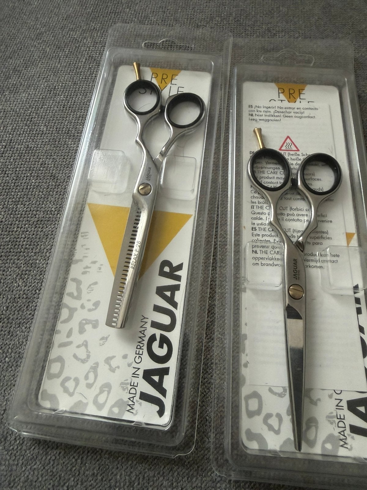 Jaguar Relax &Ergo schaaren set 5.5, Ophalen of Verzenden, Zo goed als nieuw