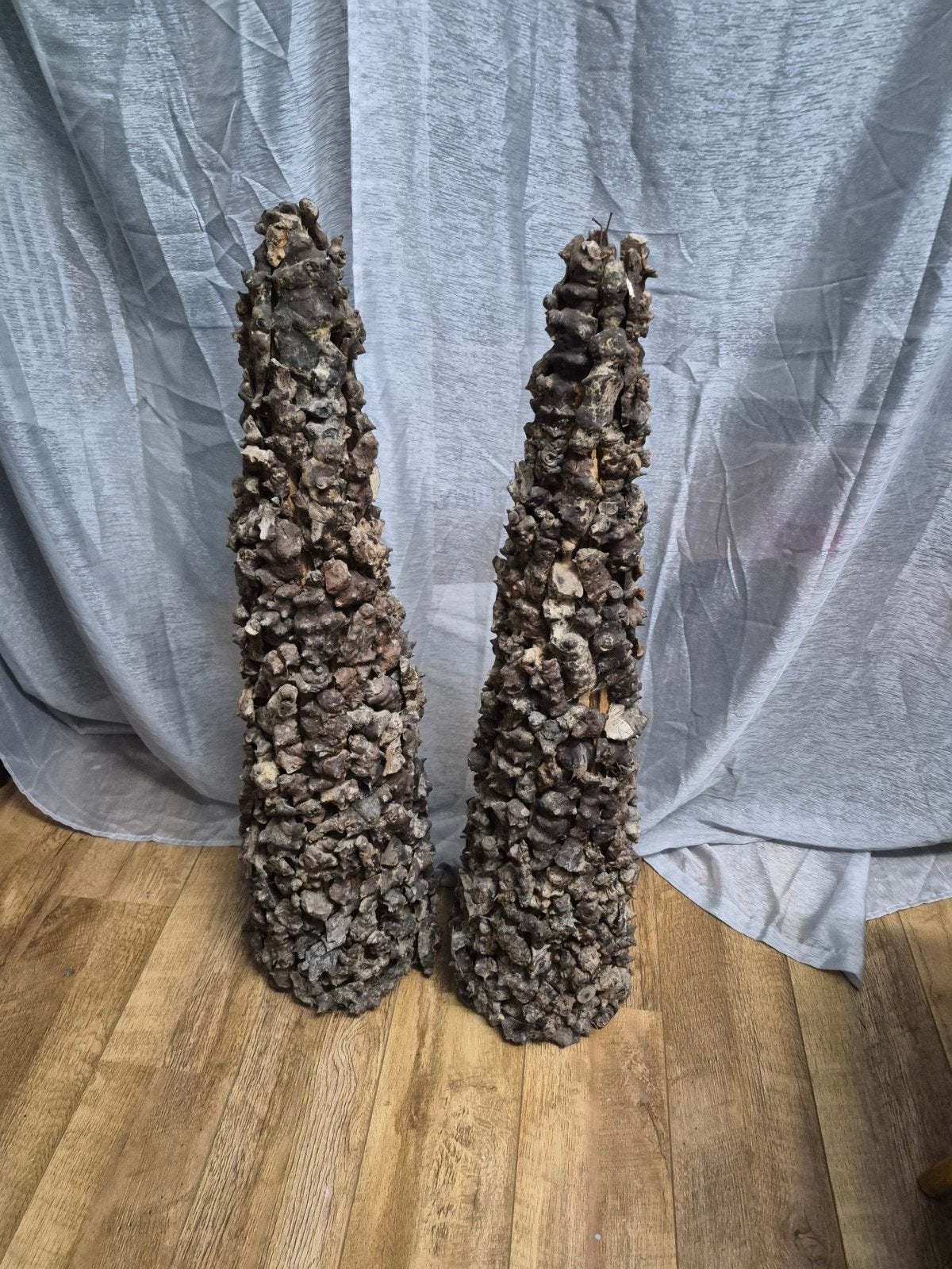 Decoratieve kegels van 1 meter hoog, Ophalen