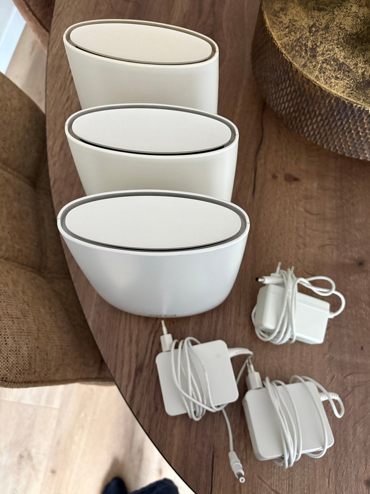 Netgear Orbi RBR50 Router met 3x RBS50 Satellieten, Ophalen of Verzenden, Gebruikt, Router