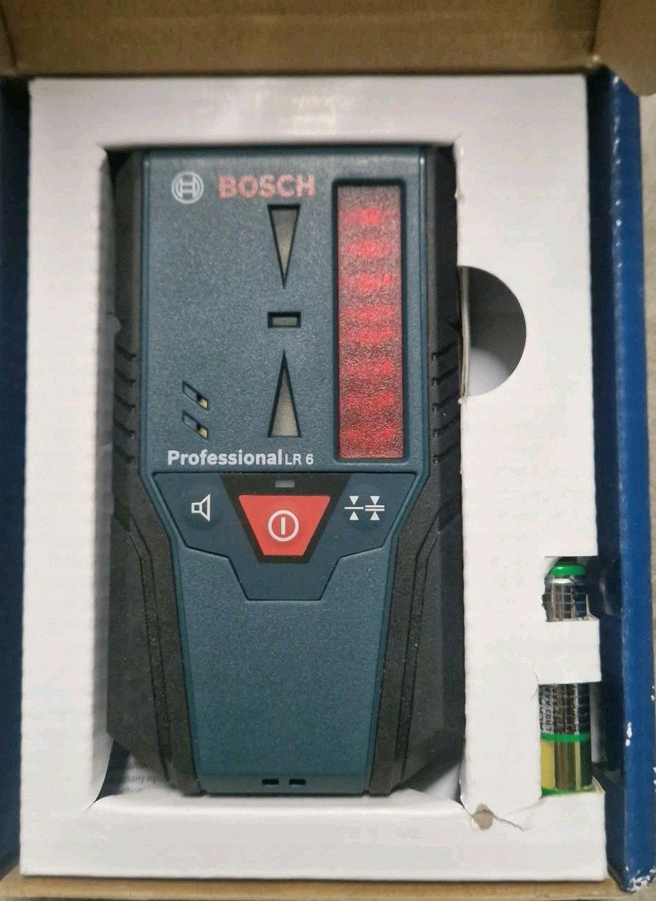Bosch Professional LR 6 Lijnlaser Ontvanger, Ophalen of Verzenden, Zo goed als nieuw, Licht