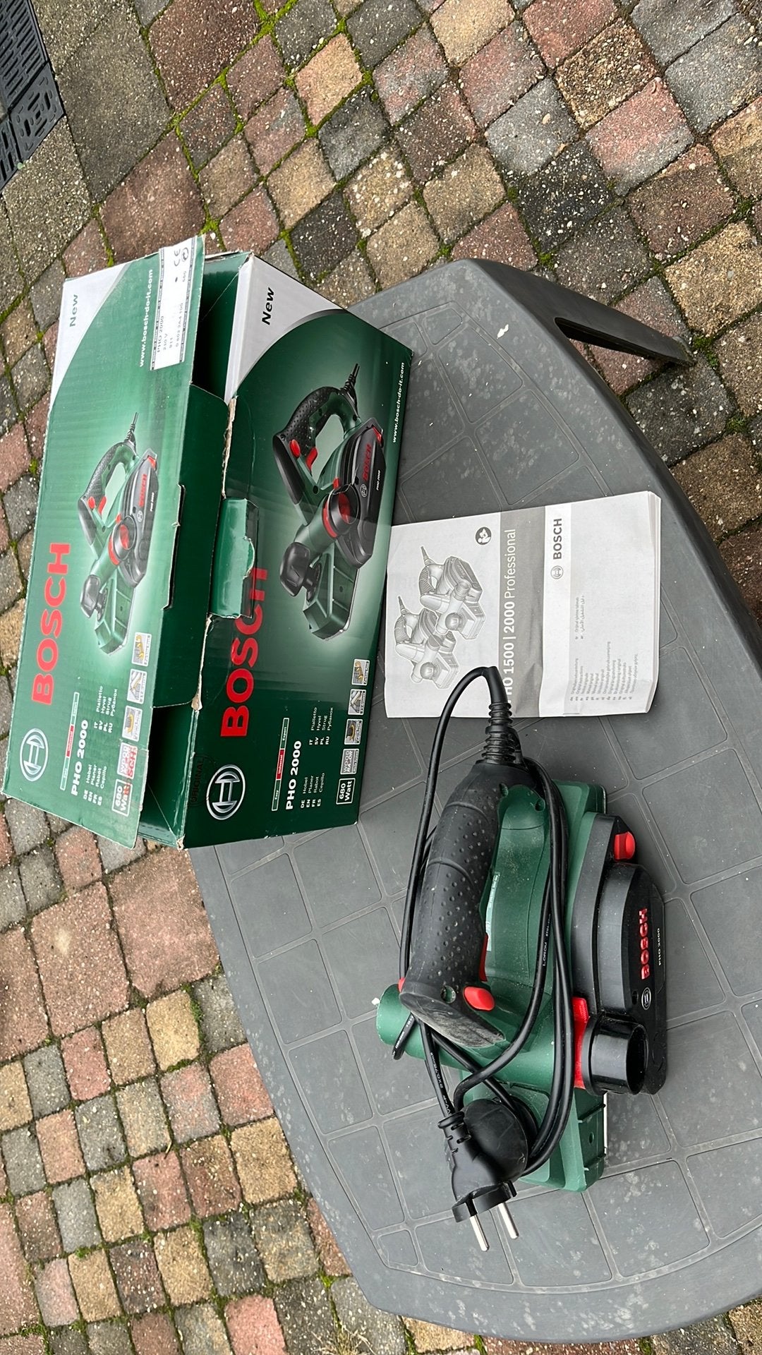 Bosch schaafmachine PHO 2000, Ophalen of Verzenden, Zo goed als nieuw