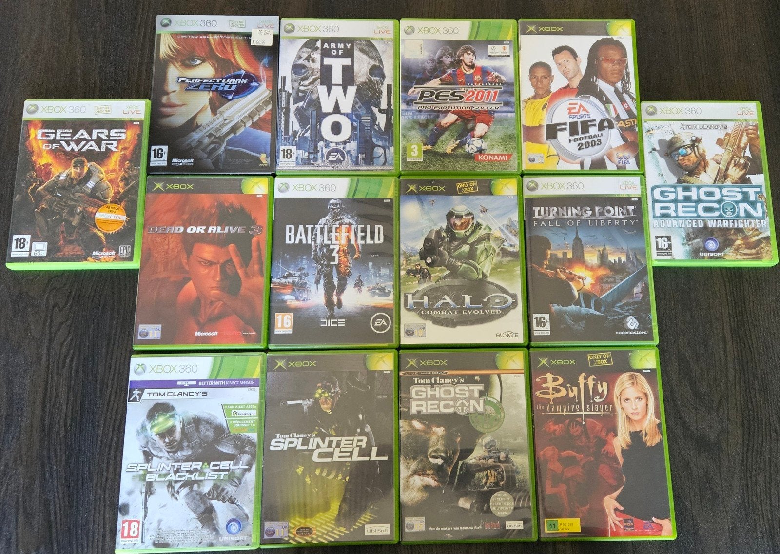 14 Xbox 360 games, Avontuur en Actie, Gebruikt, 1 speler, Ophalen of Verzenden