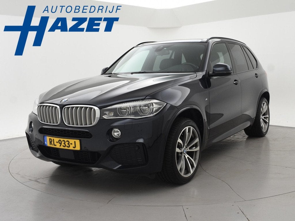 BMW X5 xDrive35i 306 PK M-SPORT + B&O | HEAD-UP | 360 CAM |, Auto's, 2005 kg, Gebruikt, Zwart, Bedrijf