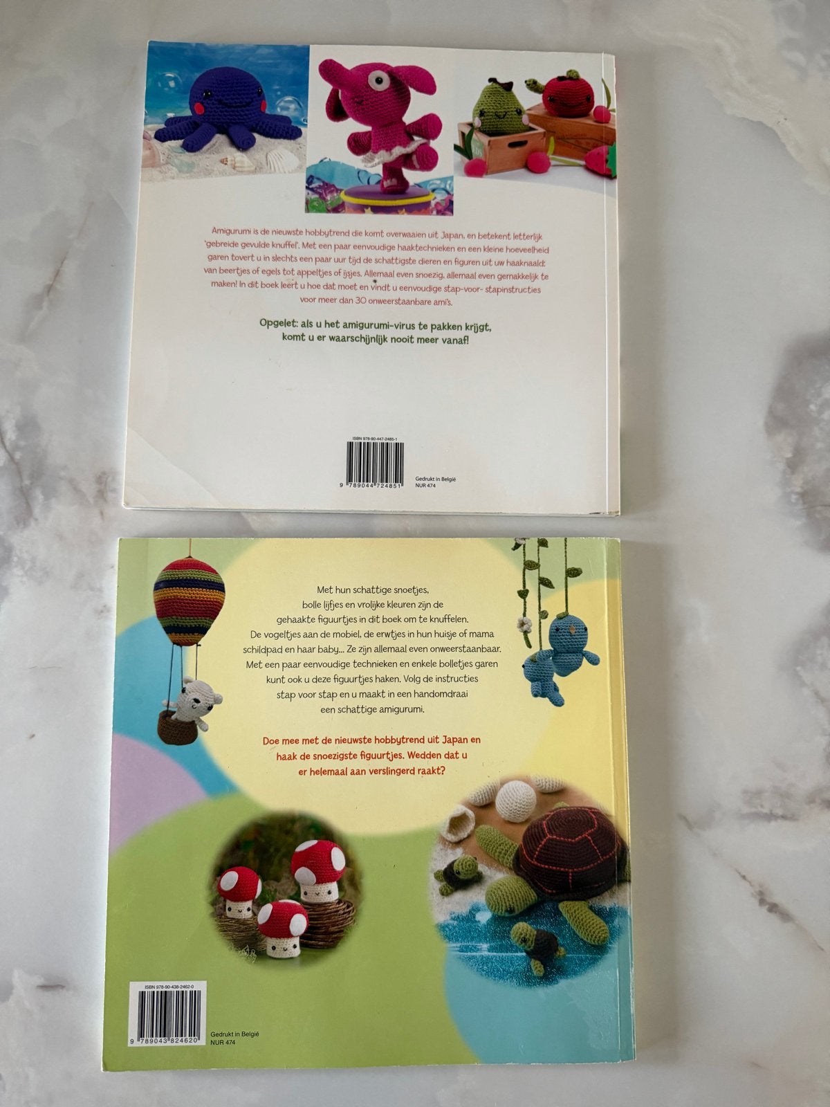 2x haakboeken: Lieve Diertjes en figuurtjes zelf haken, Ophalen of Verzenden, Gelezen, Breien en Haken