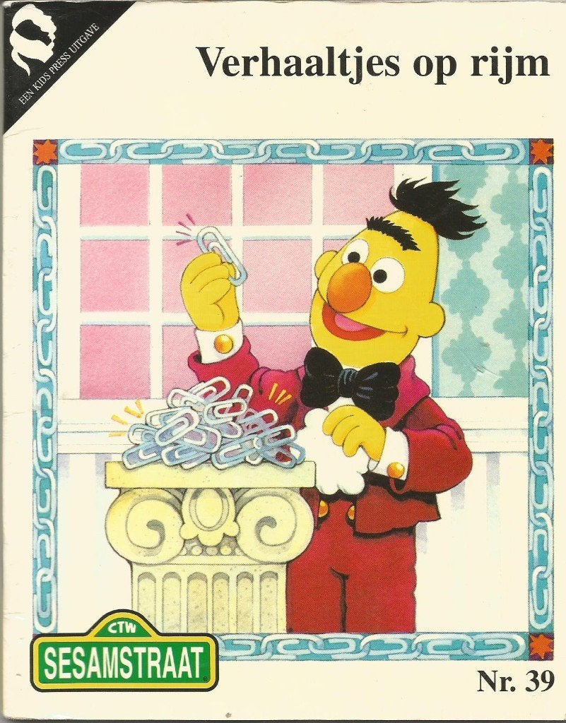 Sesamstraat - Verhaaltjes op rijm - ISBN 9074838707, Boeken, Ophalen, Gelezen, Fictie algemeen