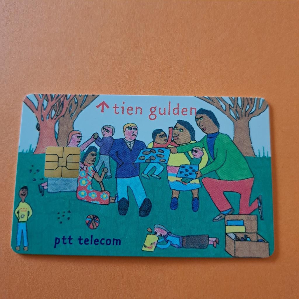 PTT Telecom telefoonkaart tien gulden UNICEF, Verzamelen, Telefoonkaarten, Ophalen of Verzenden, Nederland