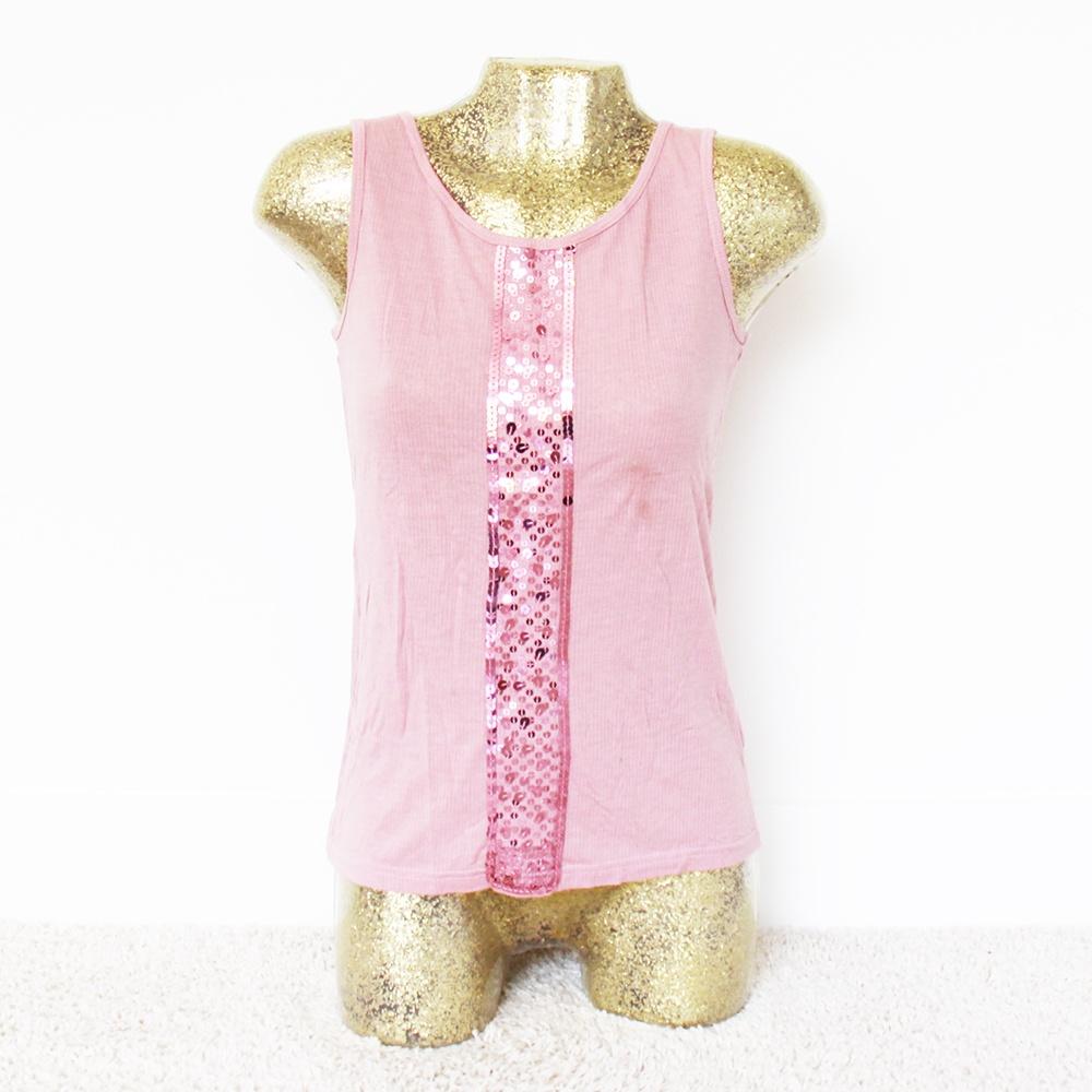Glitter Topje33 (M) - 33 € 25,-, Maat 38/40 (M), Nieuw, Ophalen of Verzenden, Roze