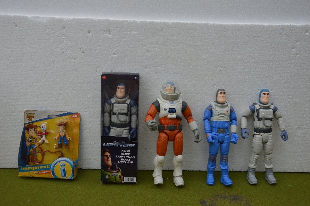 5 Disney Pixar Toy Story figuren / poppen Mattel Toy Story 4, Ophalen of Verzenden, Zo goed als nieuw