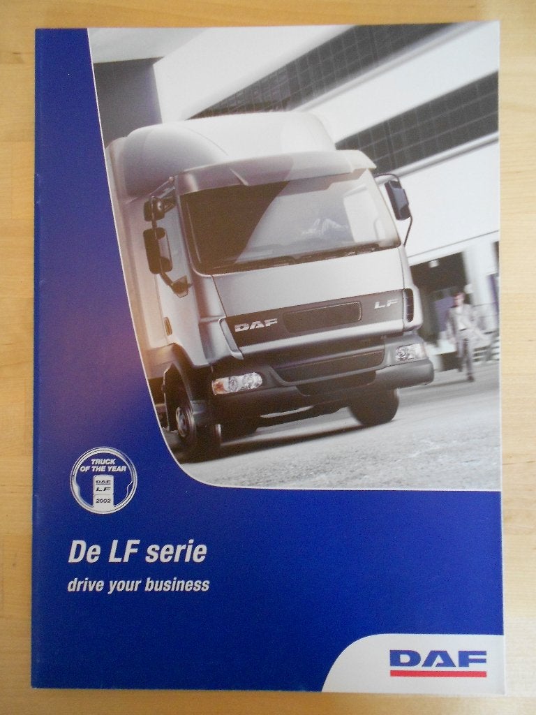 DAF LF Brochure 2001 – LF45 / LF55 – 45 / 55, Ophalen of Verzenden, Zo goed als nieuw, Overige merken, DAF