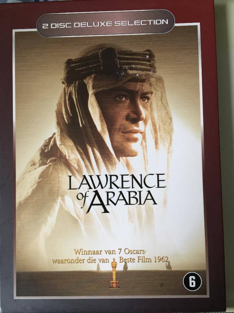 Lawrence of Arabia 2 disc, Cd's en Dvd's, Dvd's | Klassiekers, 1960 tot 1980, Ophalen of Verzenden, Zo goed als nieuw, Vanaf 6 jaar