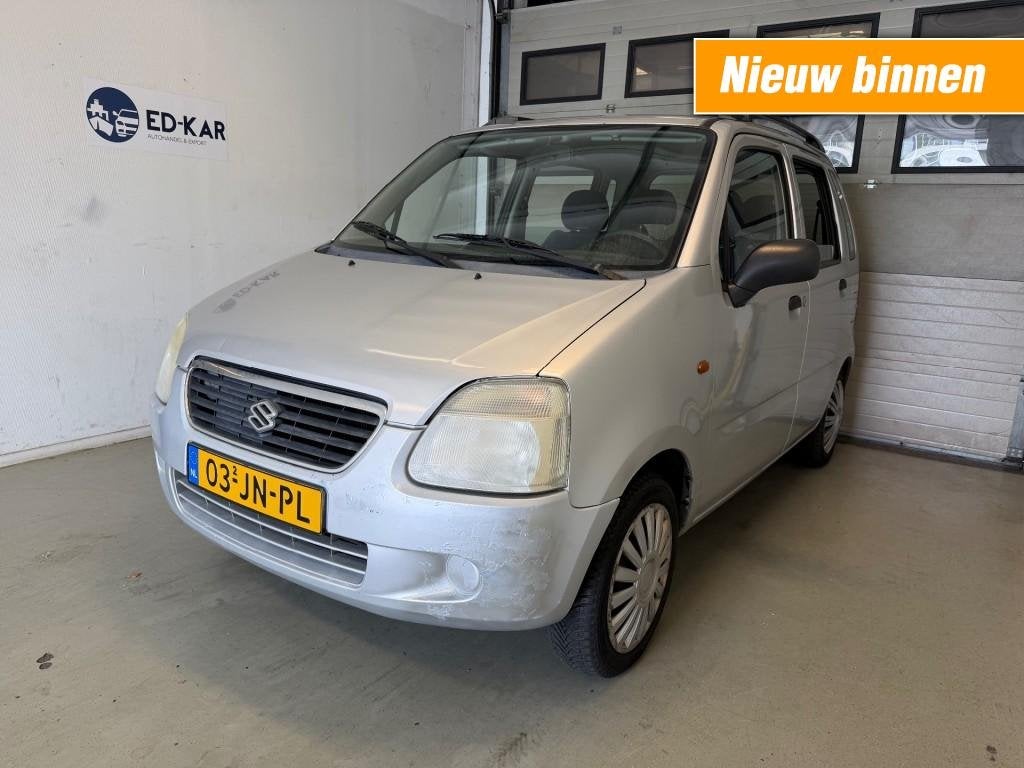 Suzuki WAGON R+ 1.0 GL hooginstap zuinige goede auto RIJDT G, Auto's, Suzuki, Bedrijf, Wagon R+, Airbags, Centrale vergrendeling