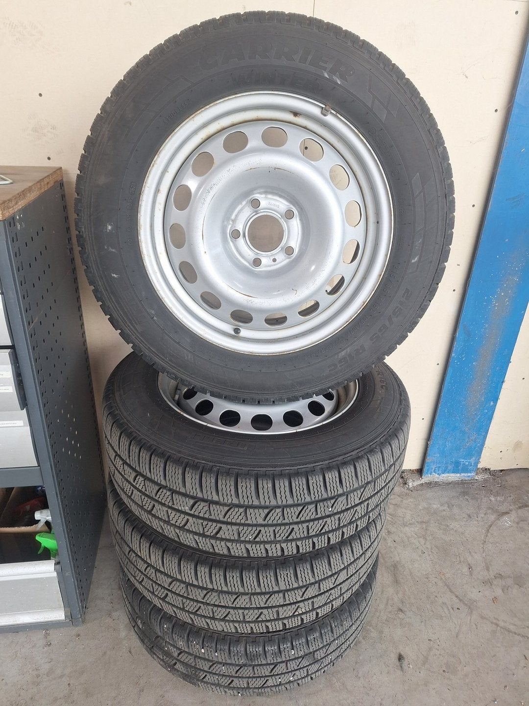 Citroën E-Jumpy Winterset 16 Inch Staal, Ophalen, -, Banden en Velgen, Winterbanden