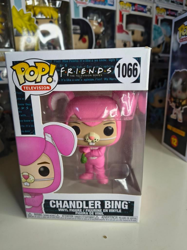 Funko Pop! Friends Chandler Bing Konijn #1066, Verzamelen, Poppetjes en Figuurtjes, Ophalen of Verzenden, Nieuw
