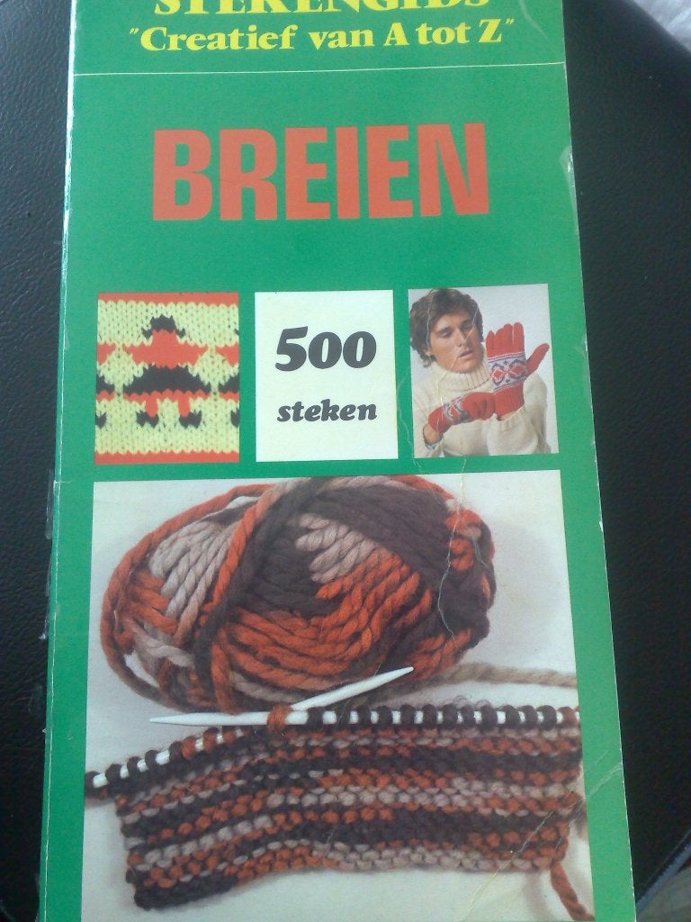 Stekengids Creatief van A tot Z - Breien 500 breisteken, Verzenden, Breien, Patroon of Boek
