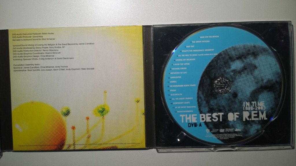 R.E.M. - In Time The Best Of R.E.M. 1988-2003 (CD + DVD), Ophalen of Verzenden, Zo goed als nieuw, Poprock