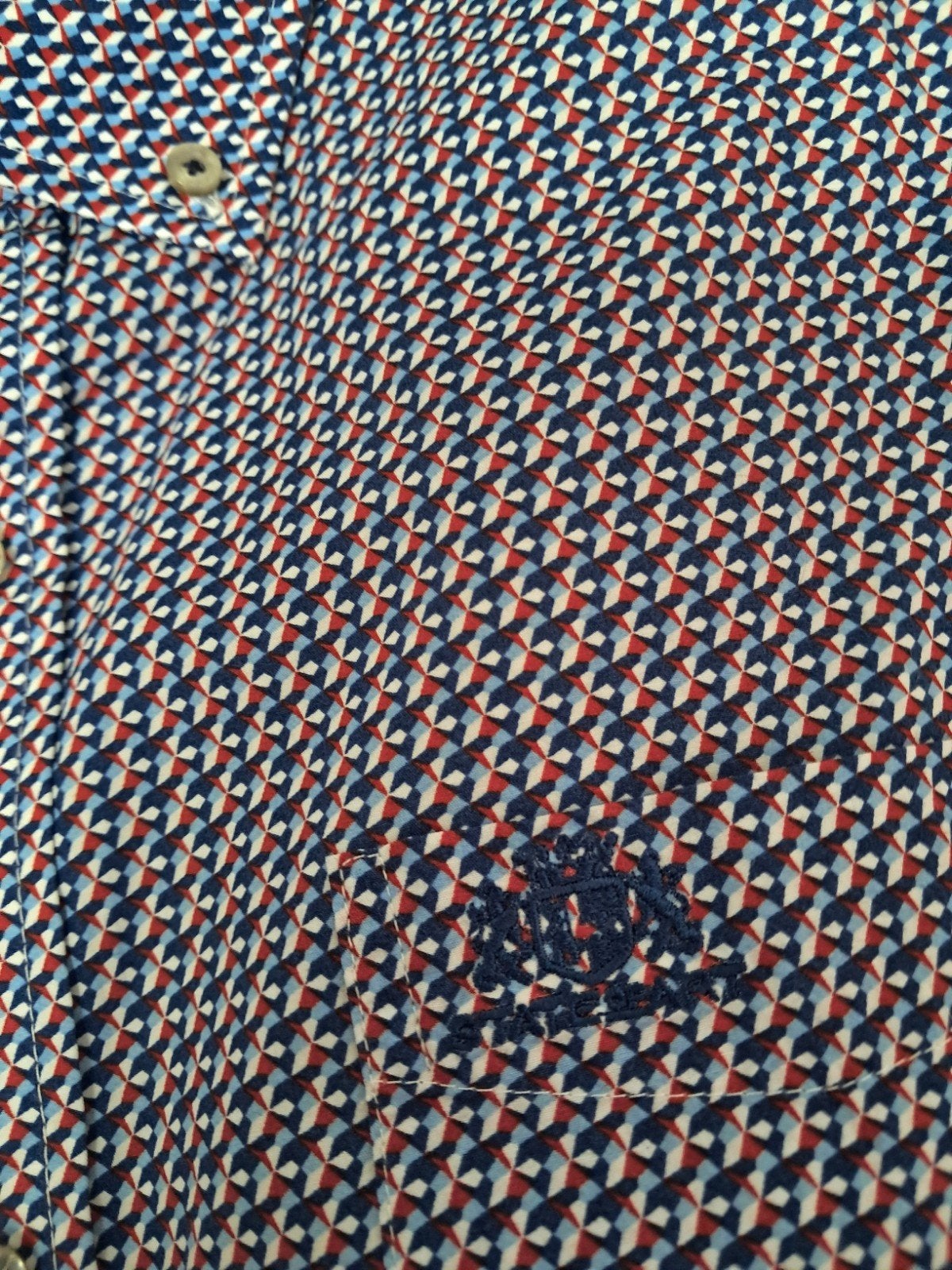 State of Art overhemd XL - regular fit - 100% katoen -, State of Art, Blauw, Ophalen of Verzenden, Zo goed als nieuw