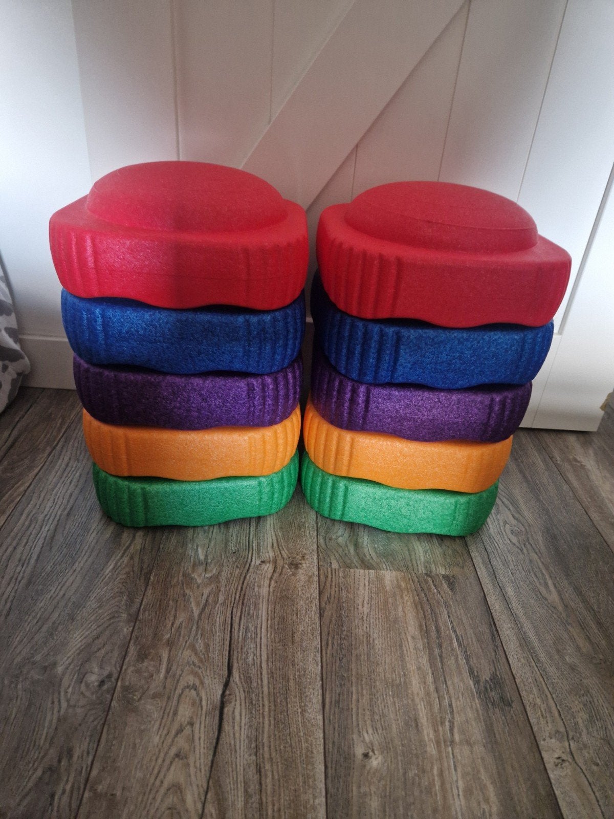2 sets stapelstenen, Ophalen, Zo goed als nieuw