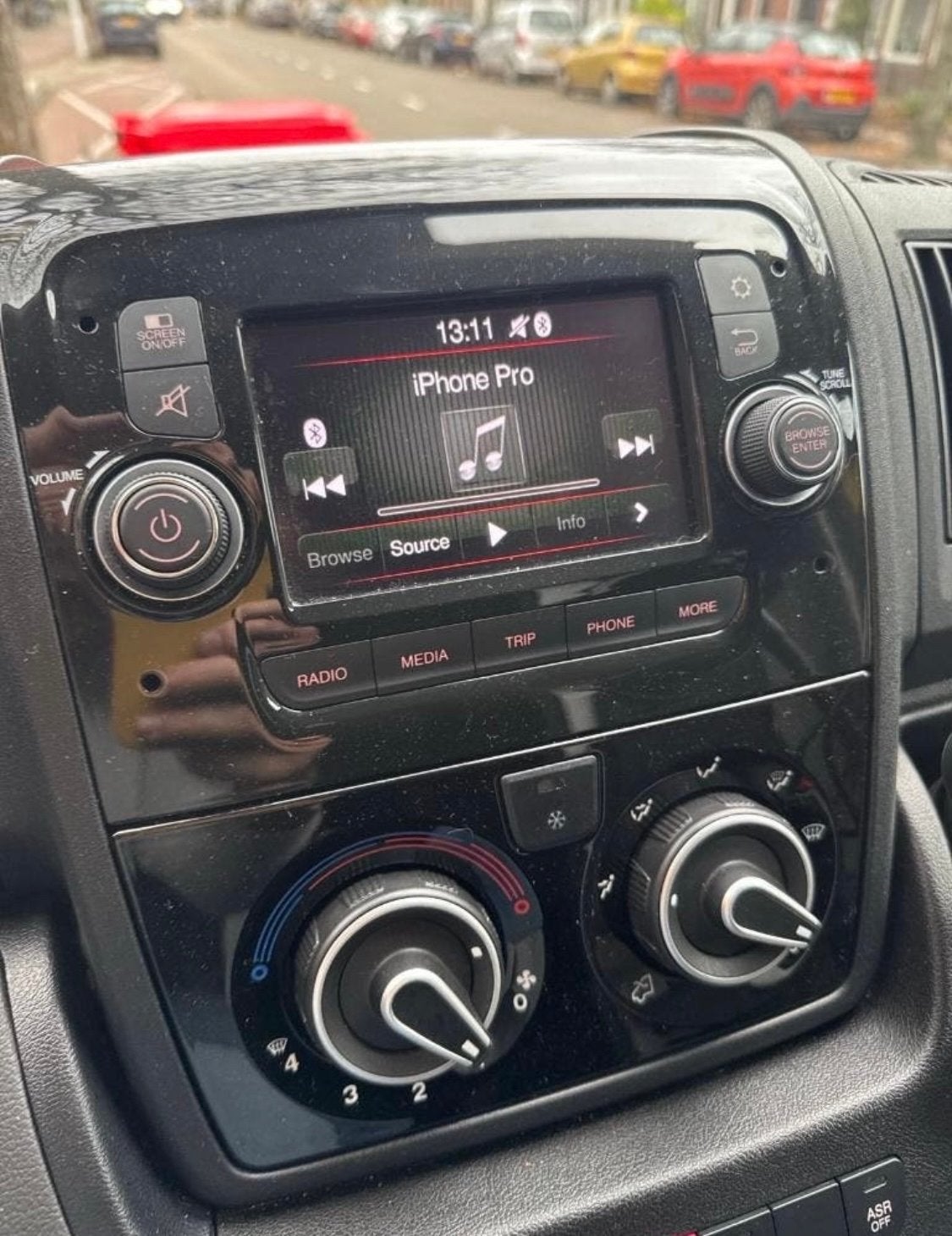 OEM Autoradio/Multimedia Unit Fiat Ducato/Peugeot Boxer/Citr, Ophalen of Verzenden, Zo goed als nieuw