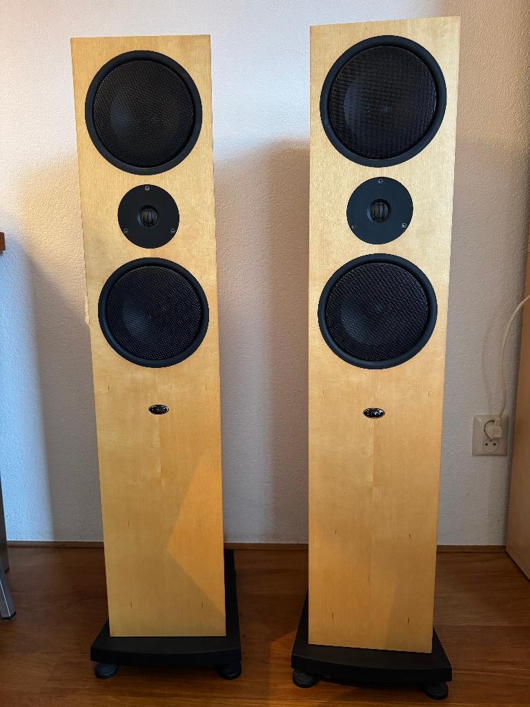 luidsprekerboxen Linn Ninka, Audio, Tv en Foto, Luidsprekers, Gebruikt, 60 tot 120 watt, Front, Rear of Stereo speakers, Ophalen