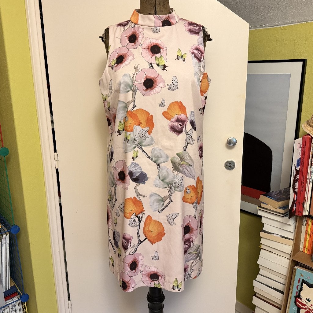 LaDress by Simone zomer jurk Maat L = 40, Kleding | Dames, Maat 38/40 (M), Zo goed als nieuw, Knielengte, LaDress