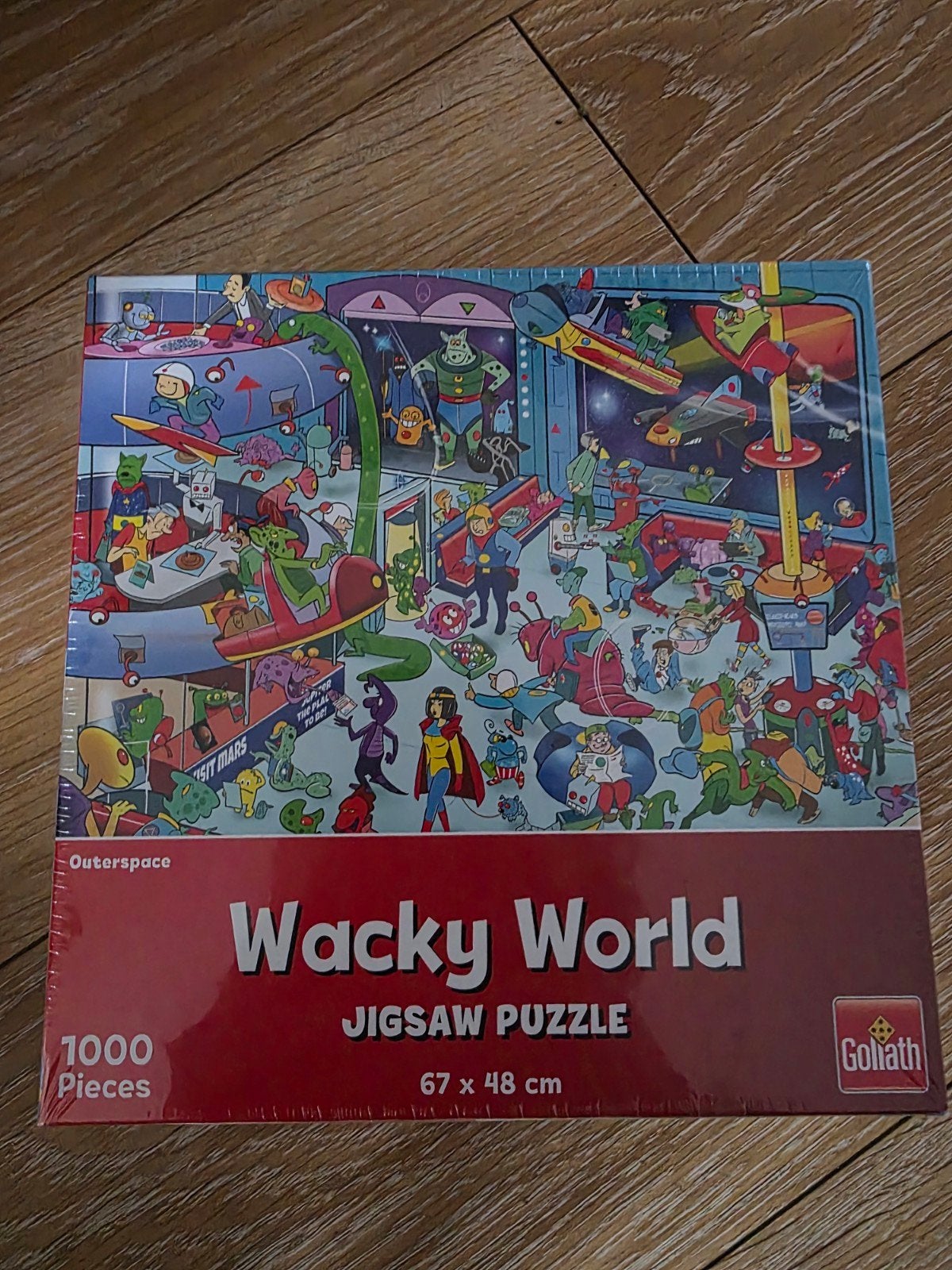 Goliath Wacky World Jigsaw Puzzle 1000 Stukjes, Ophalen of Verzenden, 500 t/m 1500 stukjes, Nieuw, Legpuzzel