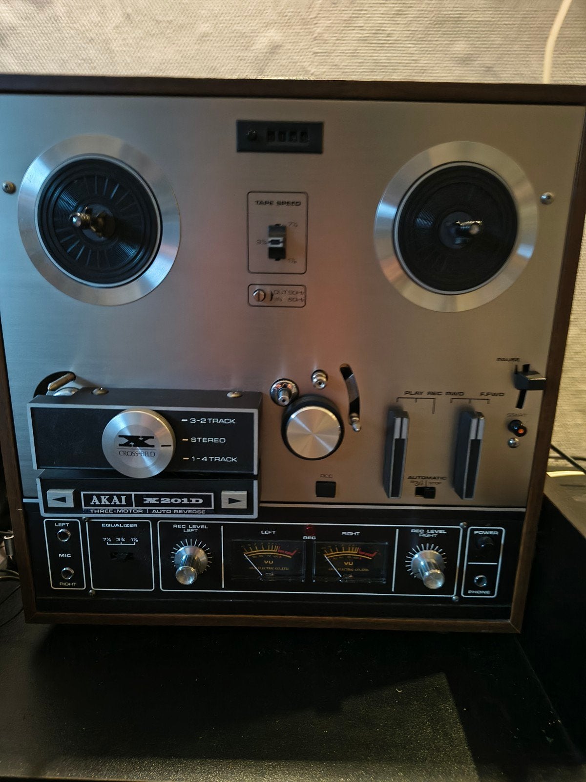 akai gx 201   met enkele banden. speelt en spoelt., Ophalen, Bandrecorder