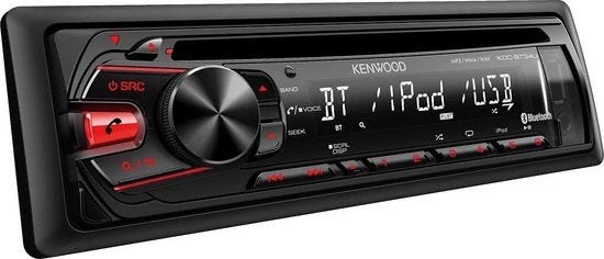 Kenwood KDC-BT34U autoradio met BLUETOOTH functie &CDUSB&AUX, Ophalen of Verzenden, Zo goed als nieuw
