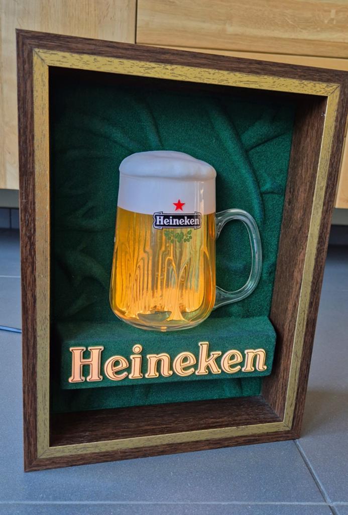 Heineken Bubbel Lichtreclame NIEUW, Verzamelen, Ophalen of Verzenden, Overige typen, Heineken