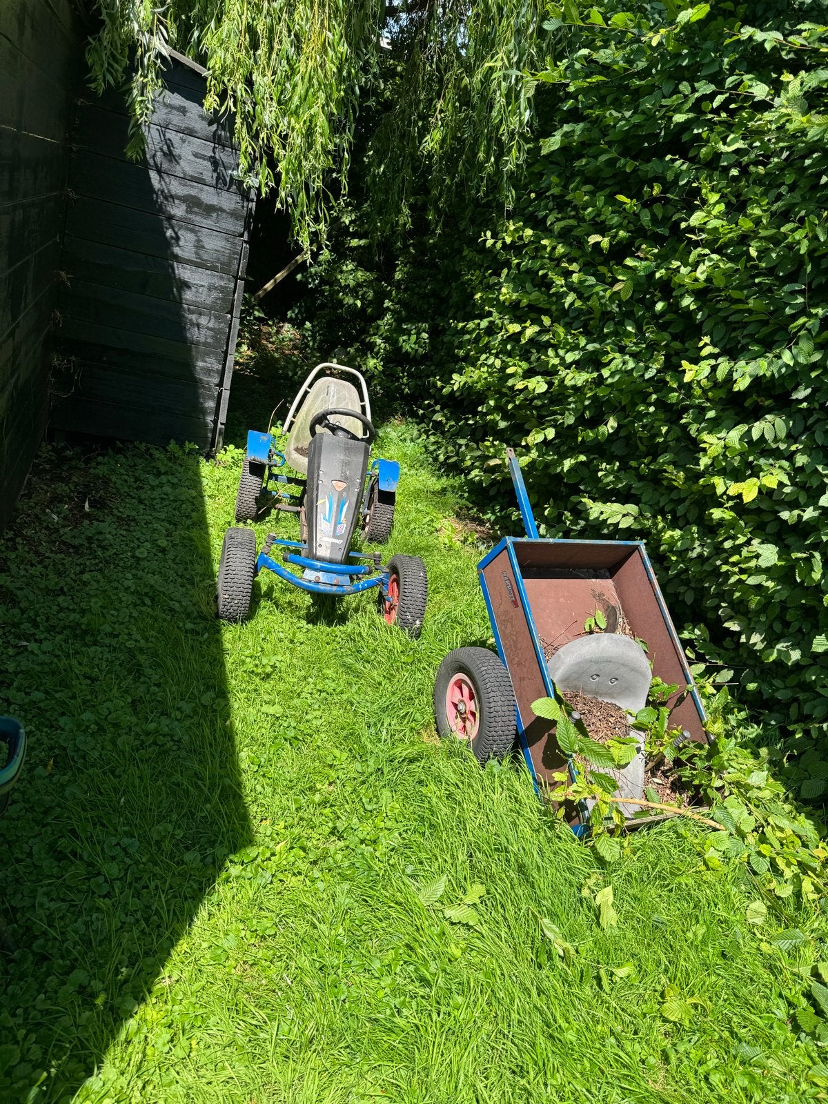 Mammoet skelter met aanhanger - Gebruikt, Ophalen, Gebruikt, Mammoet, Met kar of aanhanger