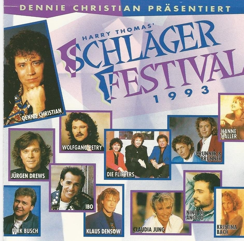 Dennie Christian - Schlager Festival 1993 = 2cd BOX = 2,49, Cd's en Dvd's, Cd's | Schlagers, Ophalen of Verzenden, Zo goed als nieuw