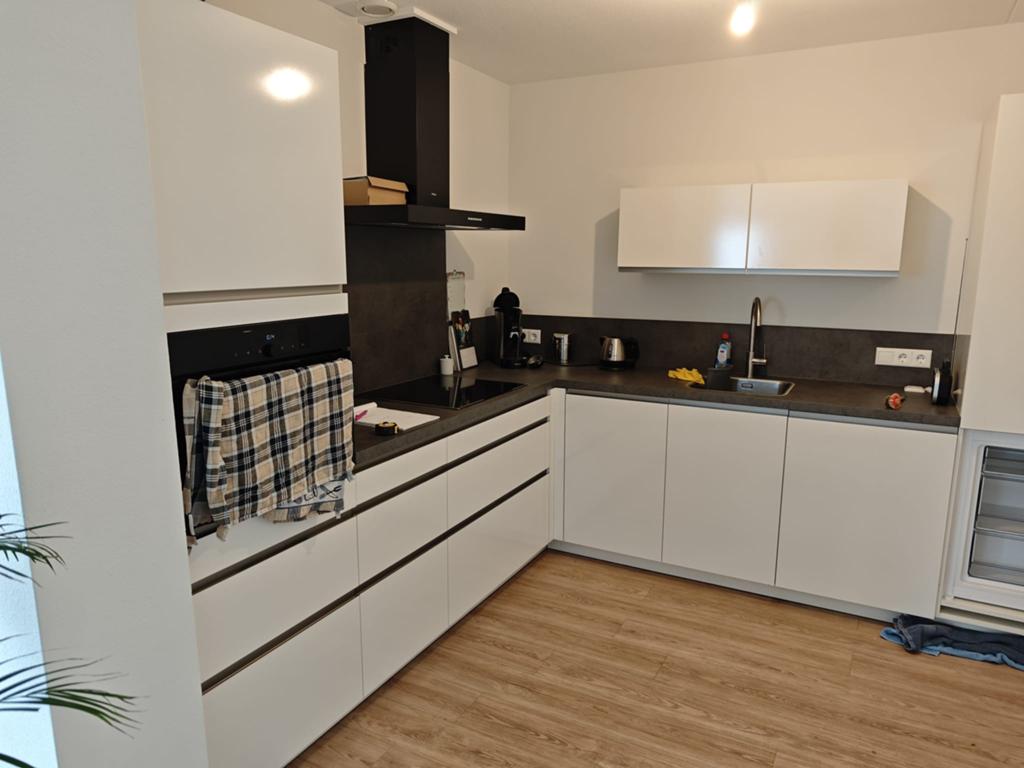 Totale keuken te koop, inclusief apparatuur., Huis en Inrichting, Keuken | Complete keukens, Ophalen, Gebruikt, Hoekkeuken