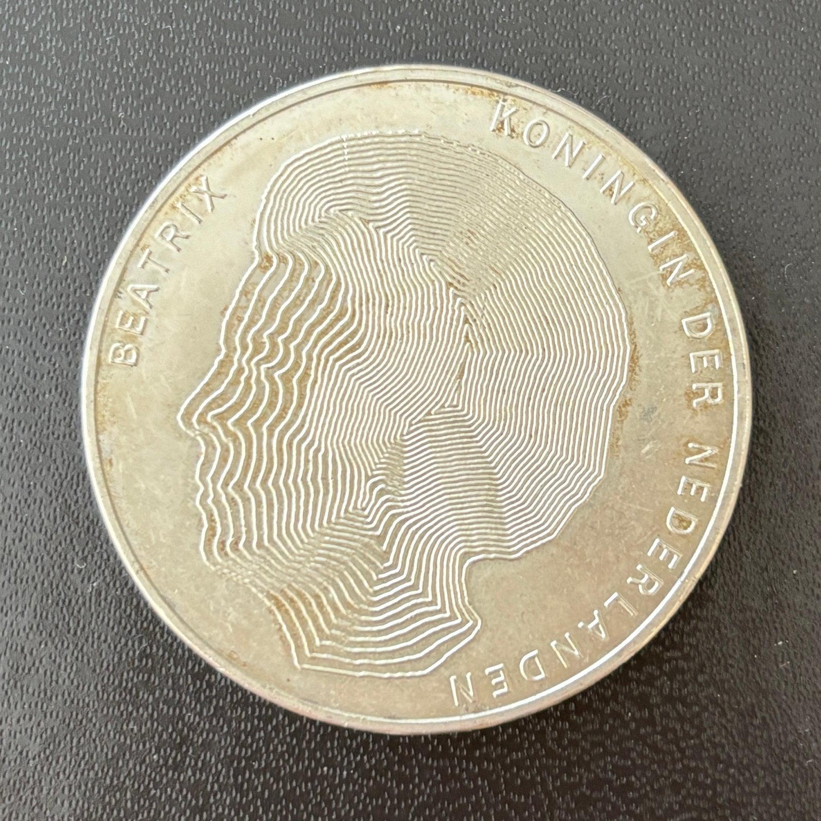 Zilveren 50 Gulden Munt Koningin Beatrix 1990, Koningin Beatrix, Zilver, Ophalen of Verzenden, Losse munt