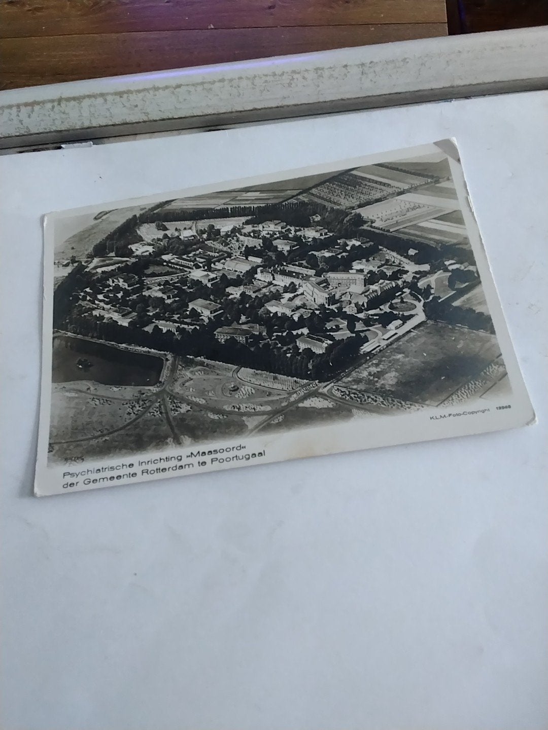 POORTUGAAL PSYCH.INRICHTING  " MAASOORD"  1946, Ophalen of Verzenden, 1940 tot 1960, Zuid-Holland