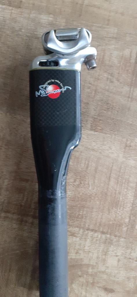 Mike Burrows zadelpen met korte vleugel  e.a.!, Fietsen en Brommers, Fietsonderdelen, Gebruikt, Overige typen, Overige materialen