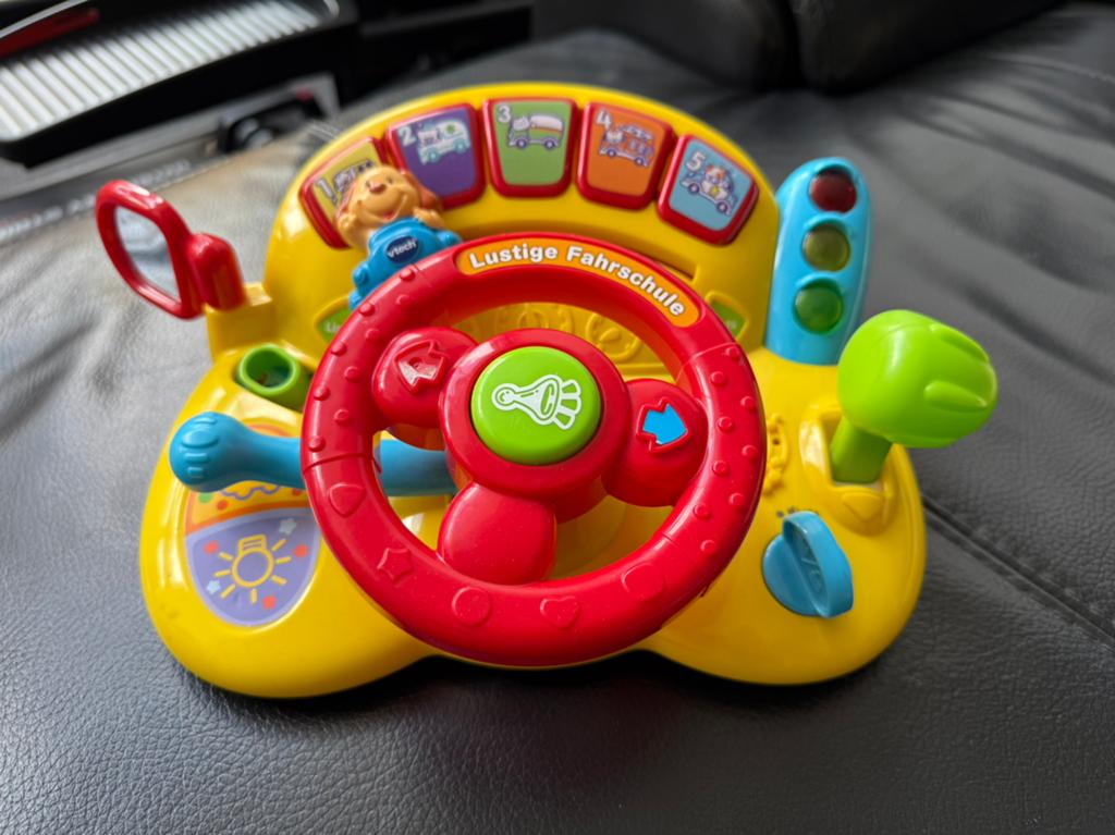 VTech Baby Speelstuur met geluid - Leerzaam autospeelgoed, Ophalen, Gebruikt, Auto, Met geluid