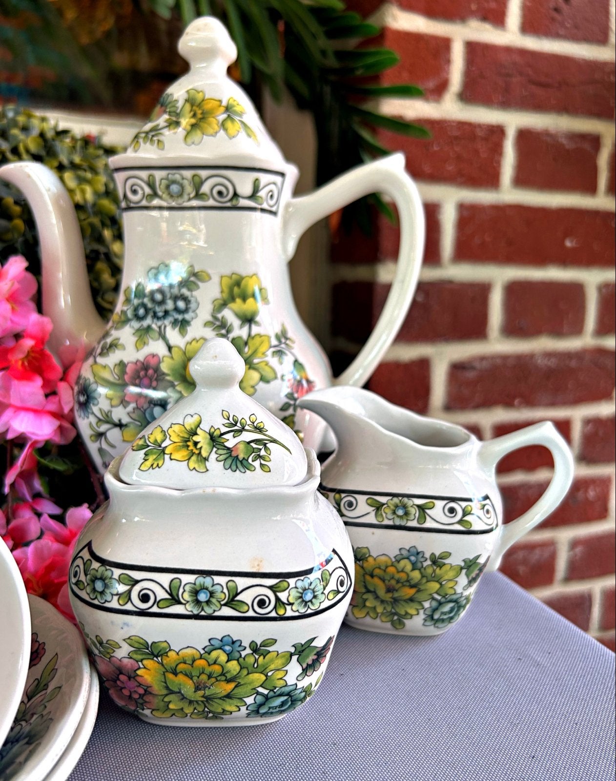 Grindley Sandringham 4-persoons koffieservies, Ophalen of Verzenden