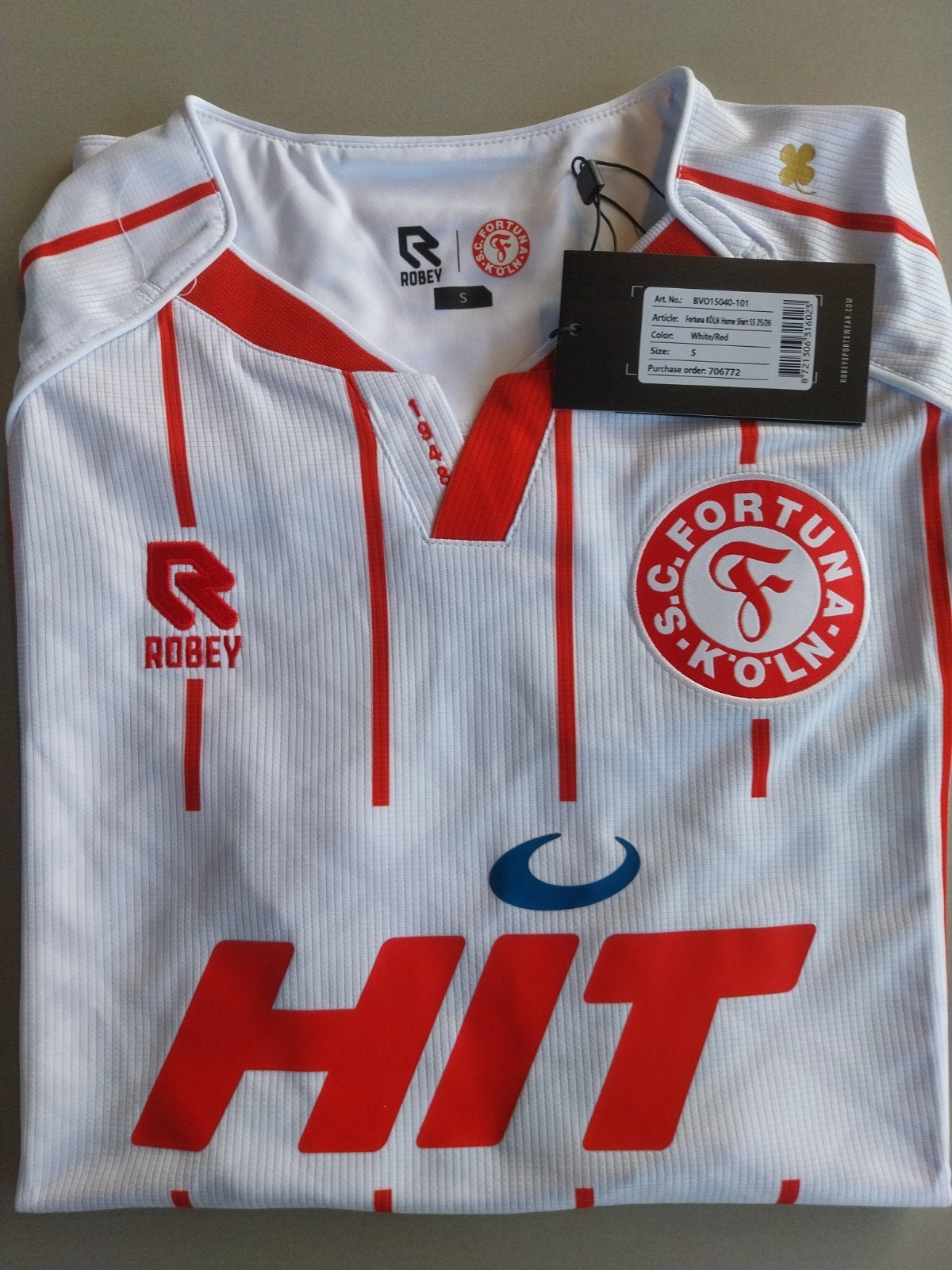 Fortuna Köln thuisshirt 2025/26 maat 5XL, Groter dan maat XL, Verzenden, Nieuw, Shirt