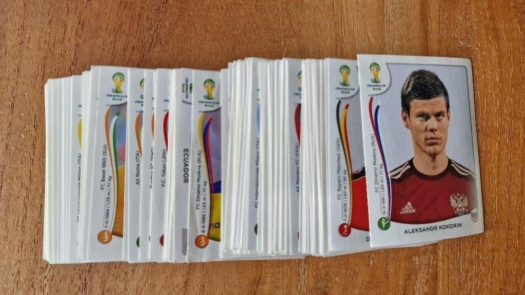 2014 FIFA World Cup Brasil stickers panini., Ophalen of Verzenden, Nieuw, Buitenlandse clubs, Poster, Plaatje of Sticker