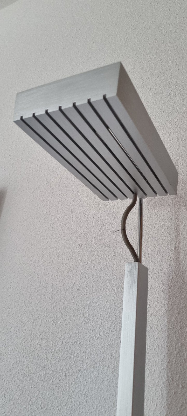 Design vloerlamp aluminium, Ophalen, Zo goed als nieuw, 150 tot 200 cm