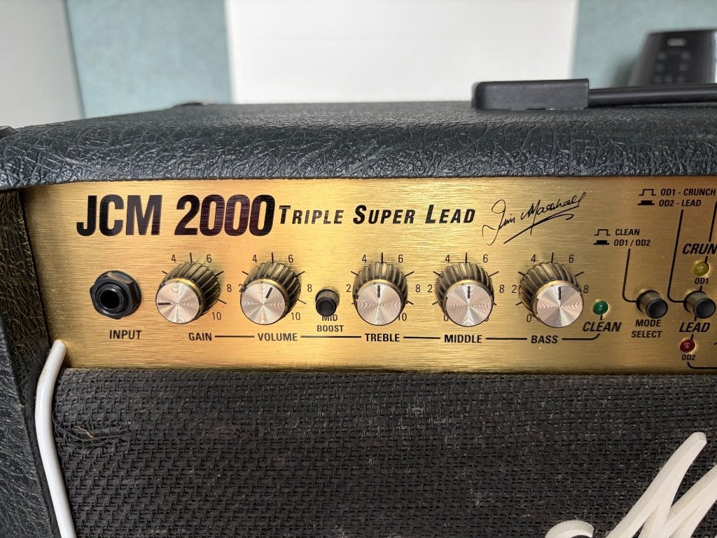 Marshall JCM 2000 TSL 122 Combo, Ophalen, Gebruikt, Gitaar, 100 watt of meer