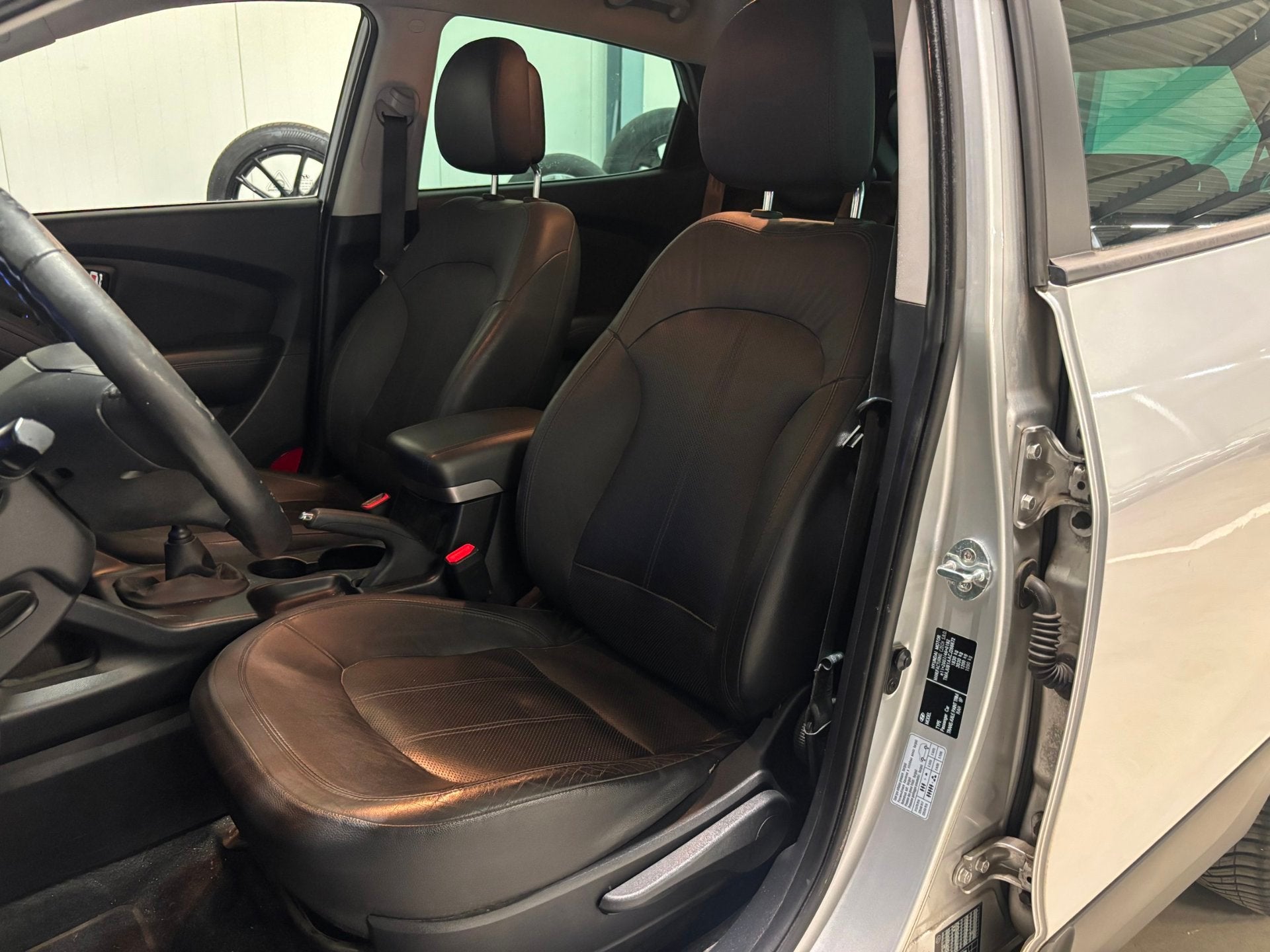 Hyundai Ix35 1.6i GDI|Leer|Stoelverw|Cruise|Trekhaak, Auto's, Voorwielaandrijving, Euro 5, 135 pk, Leder