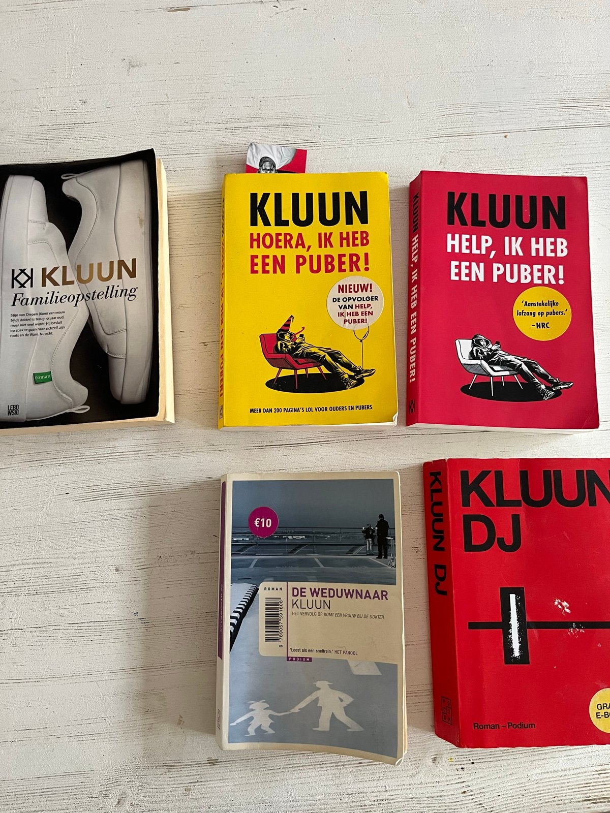 Kluun boeken, Ophalen, Gelezen, Nederland
