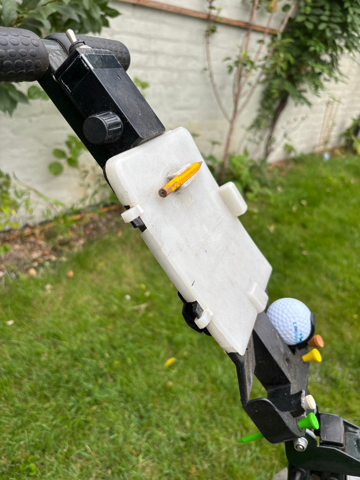 Golftrolley met nieuwe accu en snelheidsinstelling, Ophalen, Gebruikt, Golfkar