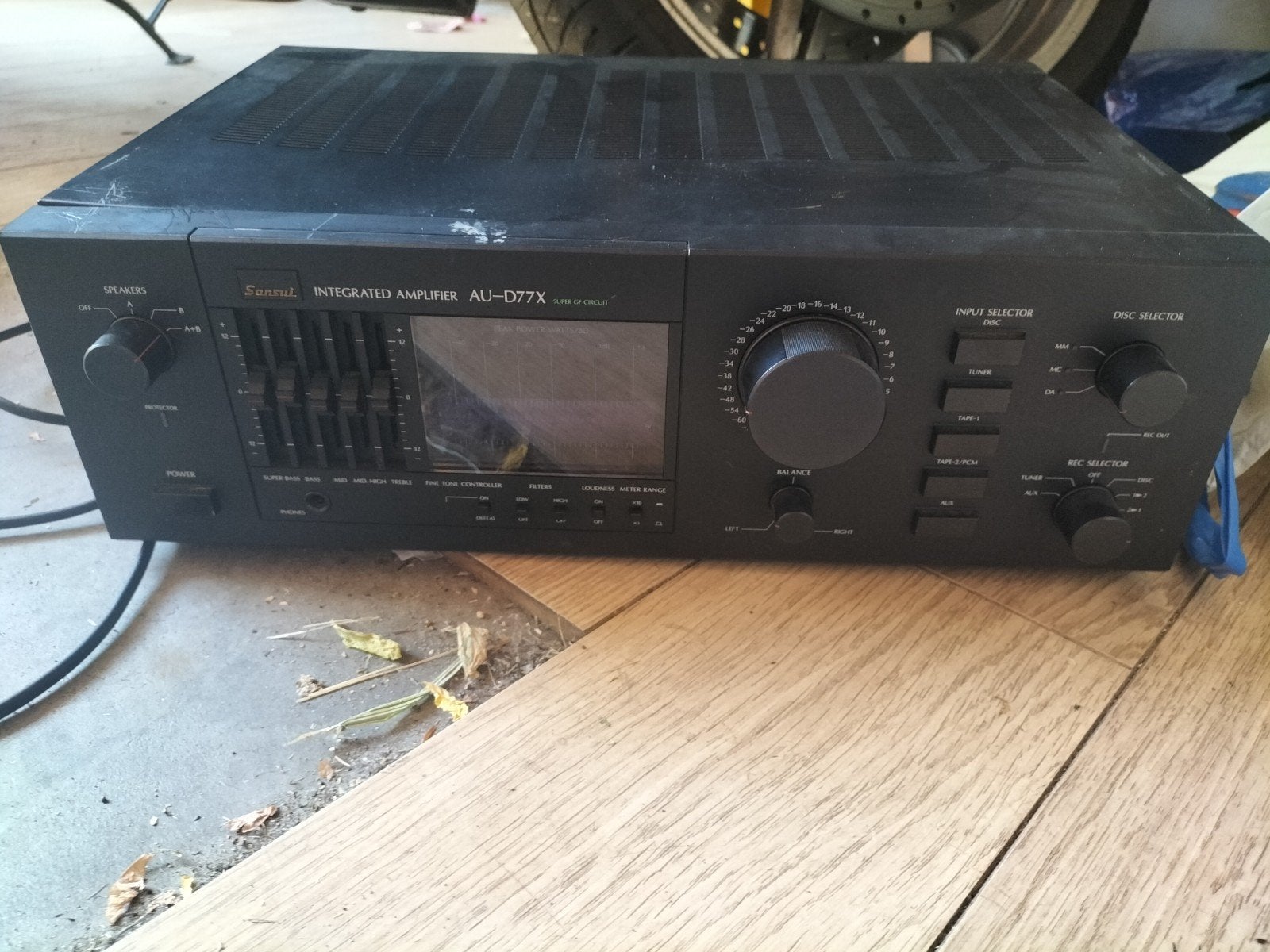 Sansui AU-D77X, Overige merken, Gebruikt, Ophalen of Verzenden, 120 watt of meer