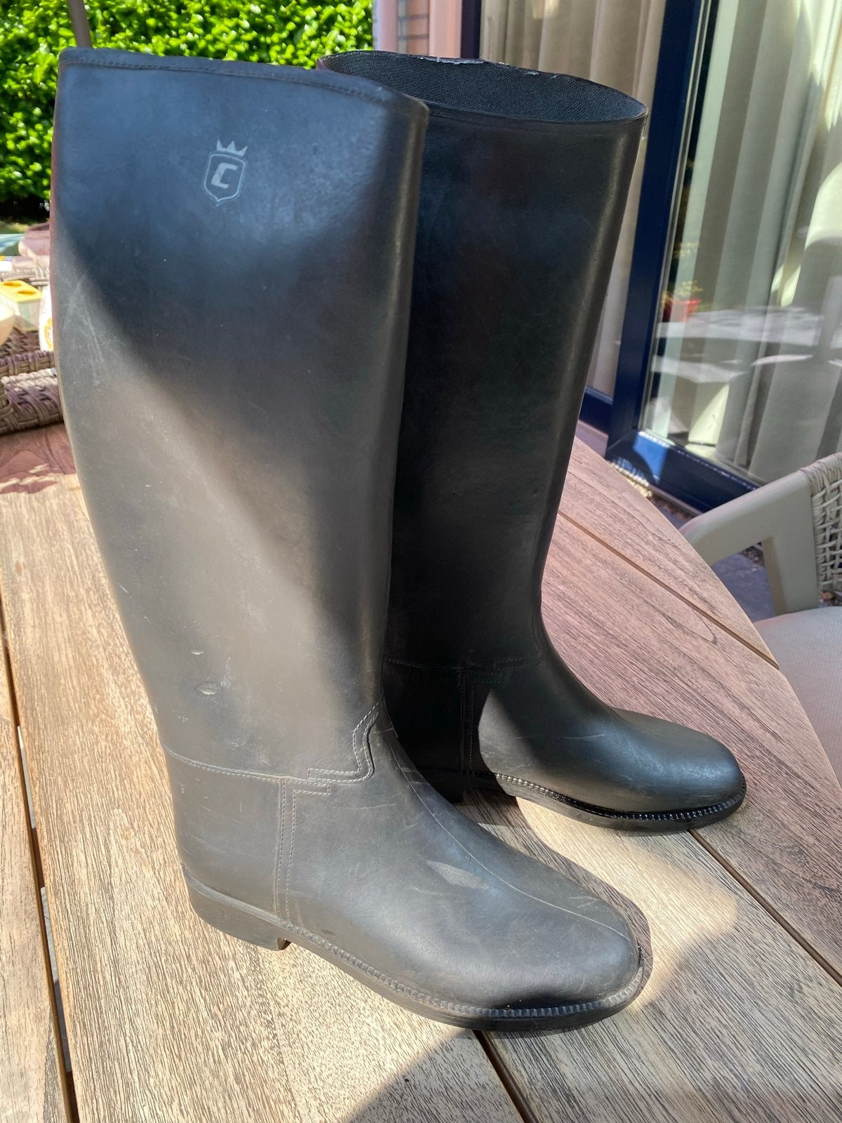 Paardrijlaarzen maat 35, Dieren en Toebehoren, Paardrijkleding, Ophalen, Dressuur, Zo goed als nieuw, Schoeisel