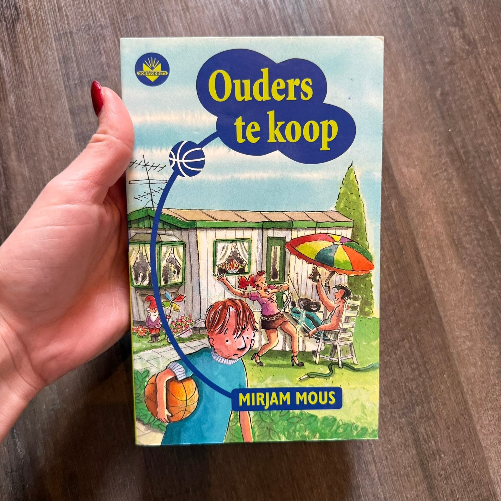 Boektoppers - Ouders te koop - AVI 7, Ophalen of Verzenden, Zo goed als nieuw, Mirjam Mous, Fictie algemeen