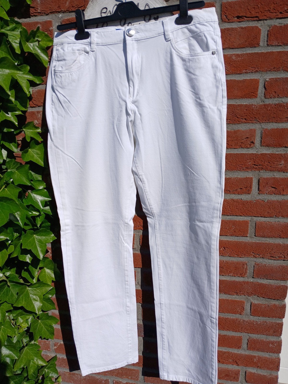 Miller & Monroe stretch jeans WIT maat 44 XXL NIEUW, Kleding | Dames, Wit, Maat 42/44 (L), Nieuw, Ophalen of Verzenden